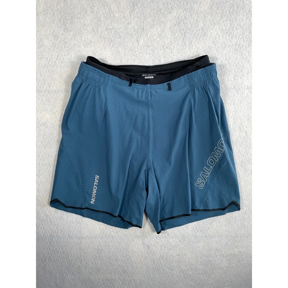 Salomon Sense Aero Mens Running Shorts LOT of Two Size Small 7